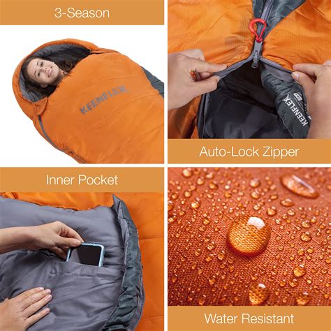 Sleeping Bag Comparison Chart by KathmanduLive .